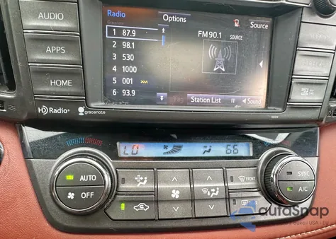 2015 Toyota Rav4 Limited z USA, uszkodzony, nr VIN 2T3YFREV1FW153064